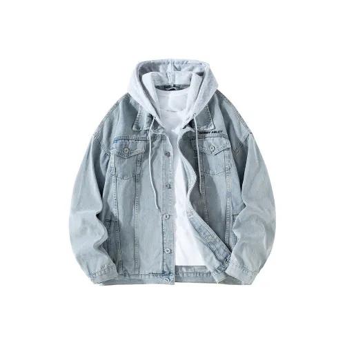 BOBBY ABLEY Denim jacket round Unisex