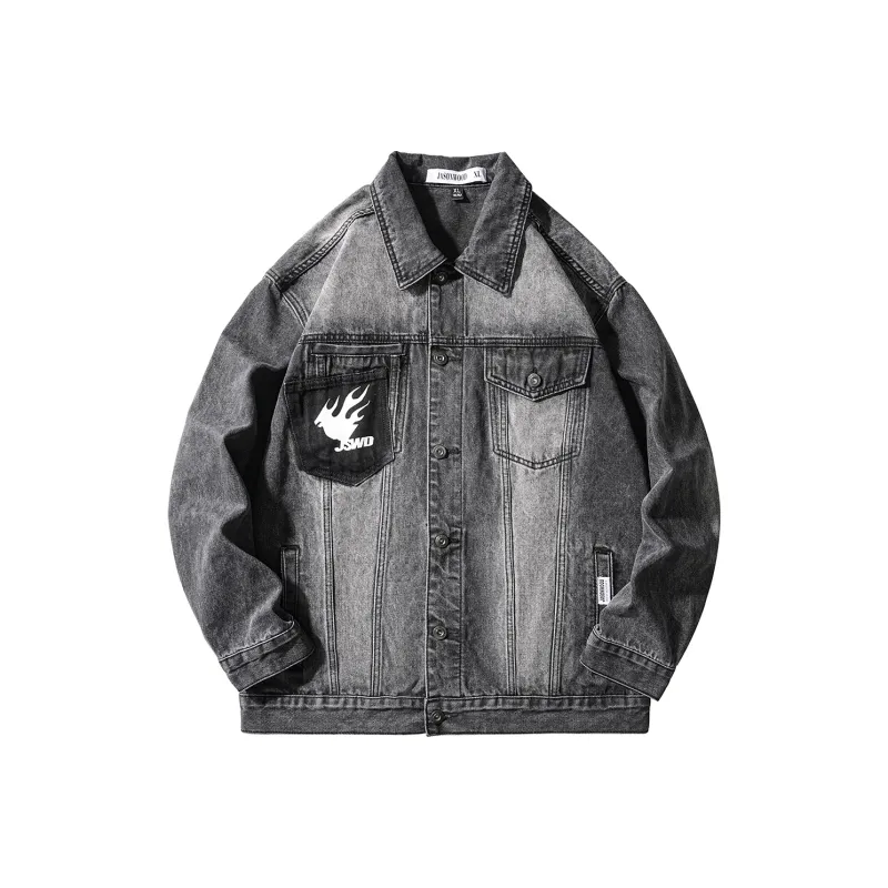 JASONWOOD Cowboy On The Run Denim Jacket Men's-9