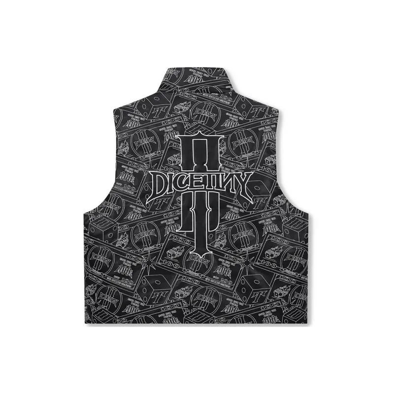 DICETINY Vests Unisex Black-0