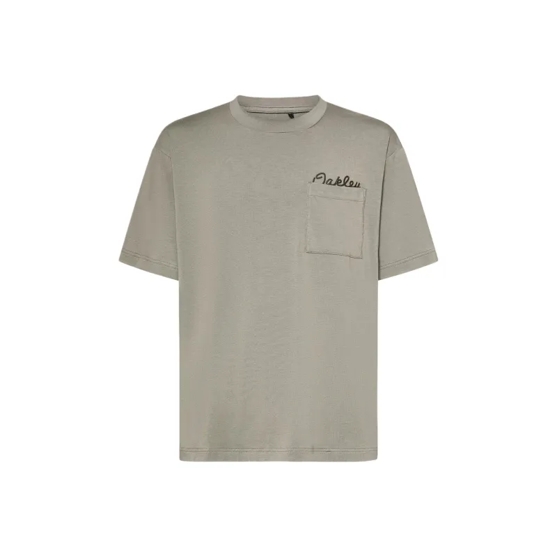 Oakley En New Retro Tee Foothill 2.0 T Shirt Men's Army Green-0