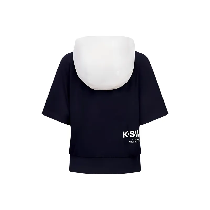 KSWISS Raglan Sleeve T Shirt Women's Dark Indigo-1
