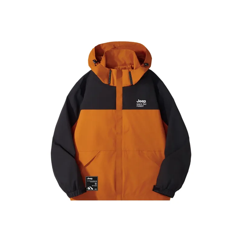 Jeep Windbreaker Jacket Trench Coat Unisex-21
