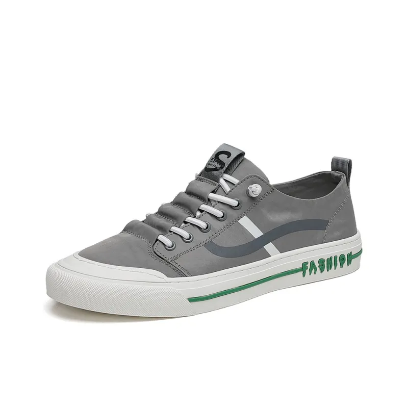 Qiandongmeili Low Top Skateboard Shoes Men's-5