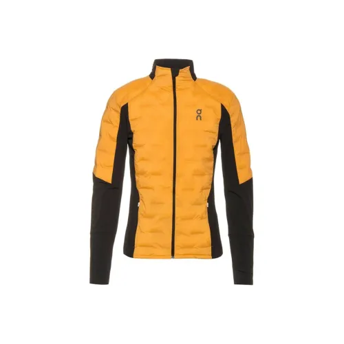 On Climate Jacket Jackets Coats Men's Mango Color/Black