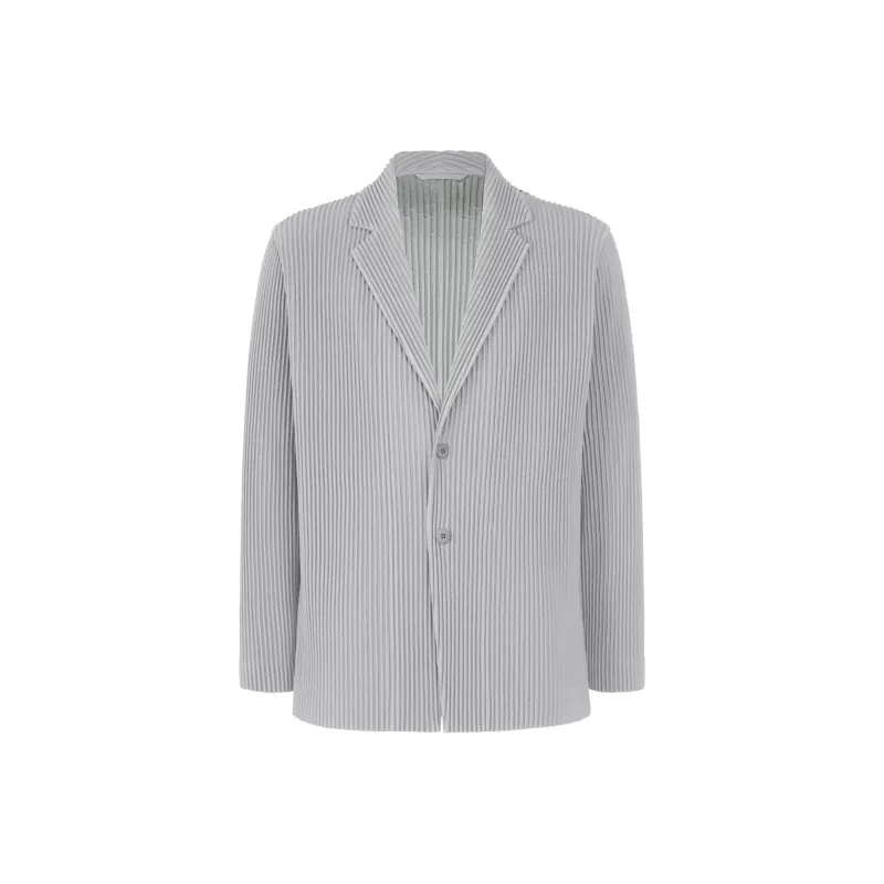 Homme Plissé Issey Miyake Pleated Tailored Blazer-0