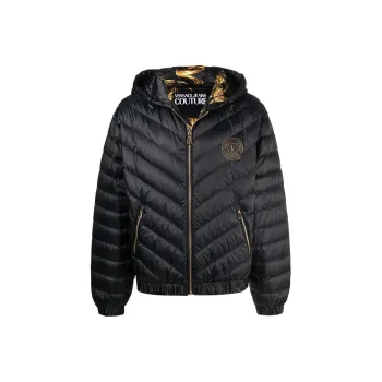 VERSACE JEANS COUTURE Down Jackets Men Black