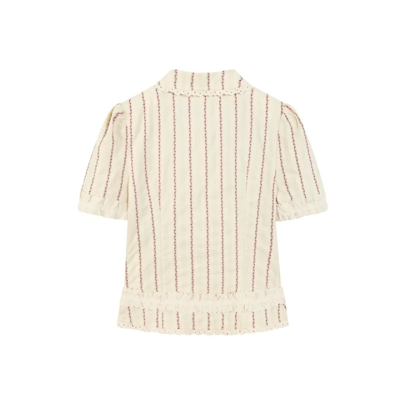 AooRaa Shirts Women's Beige-1