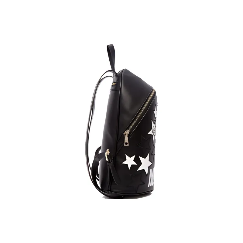 MOSCHINO Synthetic Leather Backpack Women's Black-2