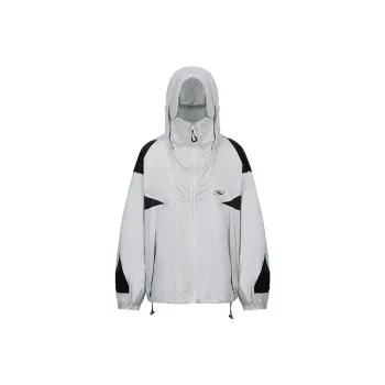 GRKC Jackets Coats Unisex Black White