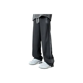 ZWWWZ Knitted Sweatpants Unisex Black