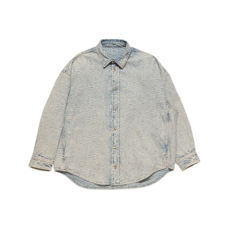 Acne Studios Buttoned Denim Shirt-0