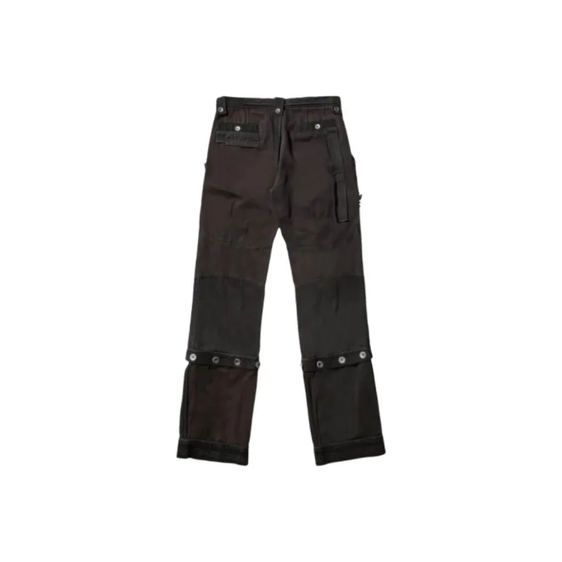HYEIN SEO Convertible Patchwork Pants 'Stone'-1