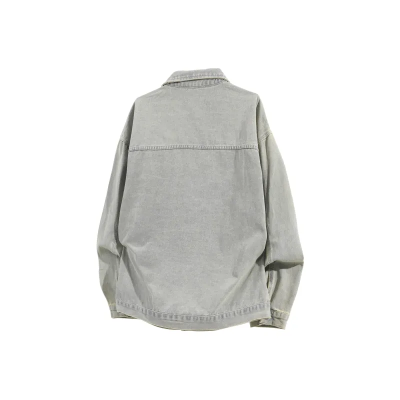 CRUSH KEY Denim Jackets Unisex-8