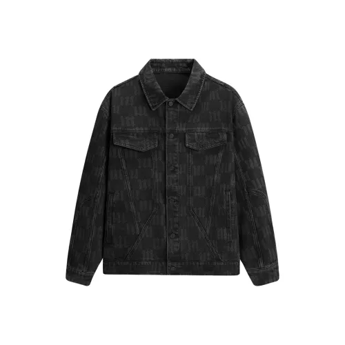FAIRWHALE Denim badminton jacket Unisex Black