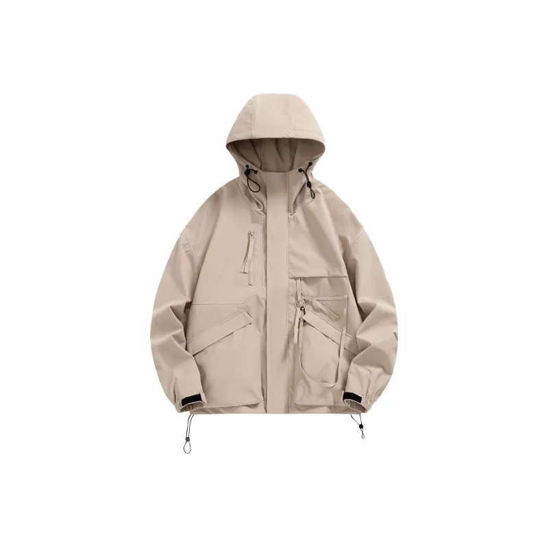 33TH Jackets Coats Unisex Black-6