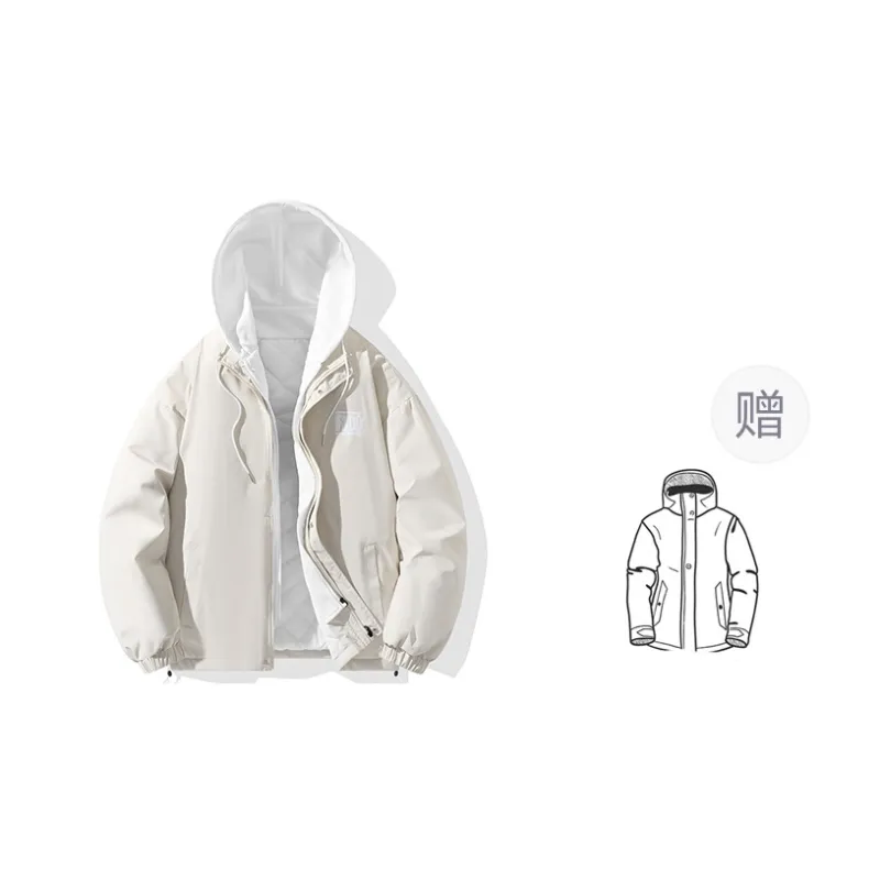 FIDO DIDO Puffer Jackets Unisex-17