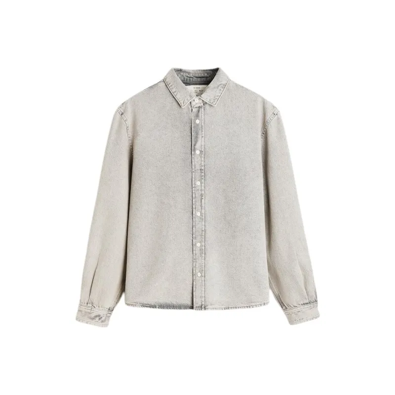 ZARA Denim Jacket Men's Light Gray-0