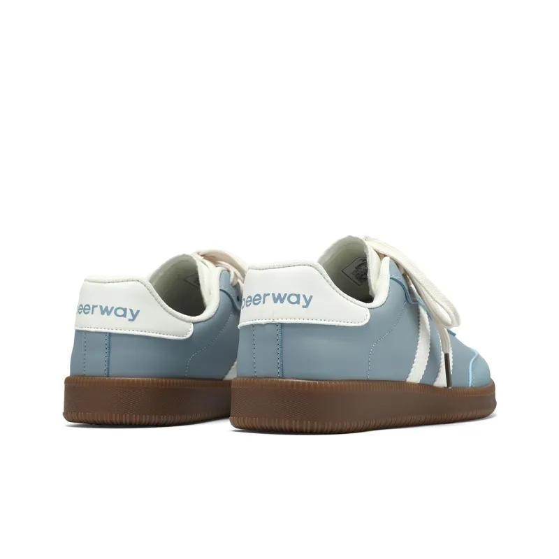 DEERWAY Couple German Army Trainers Lightweight, Breathable, And Slip Resistant Low Top Skateboard Shoes Unisex-16