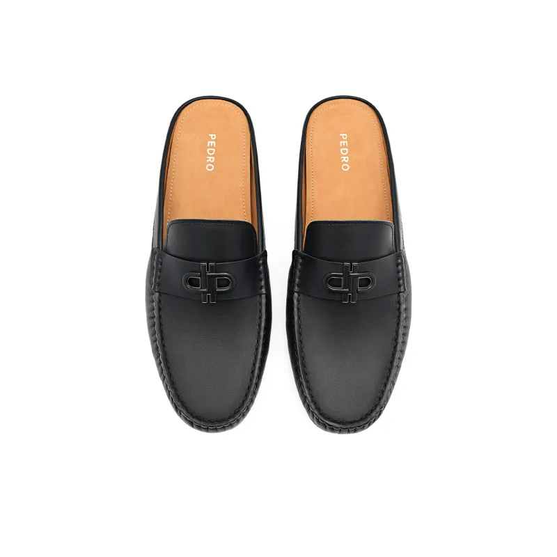 PEDRO Icon Series Composite Sole Closed Toe Slippers Men's Black-3