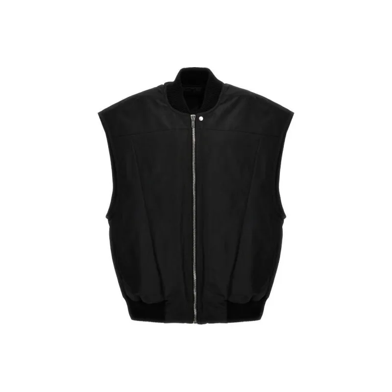 RICK OWENS Zip Up Sleeveless Gilet-0