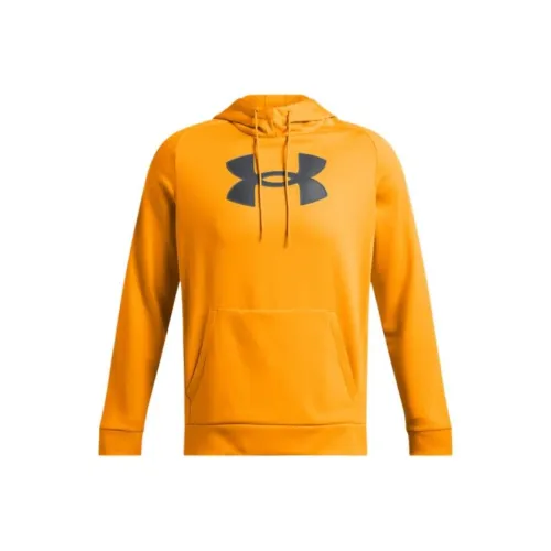 Under Armour FleeceBig Logo Sweatshirt Men's Yellow 801