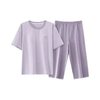 JINXU Pajama Set Women's Light Lavender