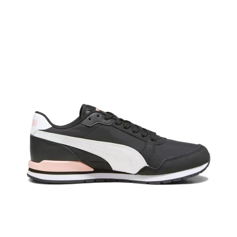 PUMA St Runner V3 Anti Slip Wear Resistant Low Top Casual Shoes Women's Black-1