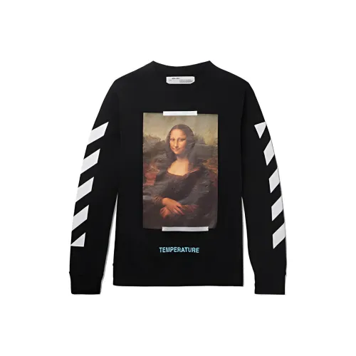 OFF WHITE Mona Lisa Series Sweatshirt Men's Black