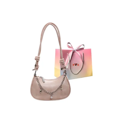 Yalu PU Portable Crossbody Bag, Shoulder Bag Women's Black/Ecru/Pink/Gray