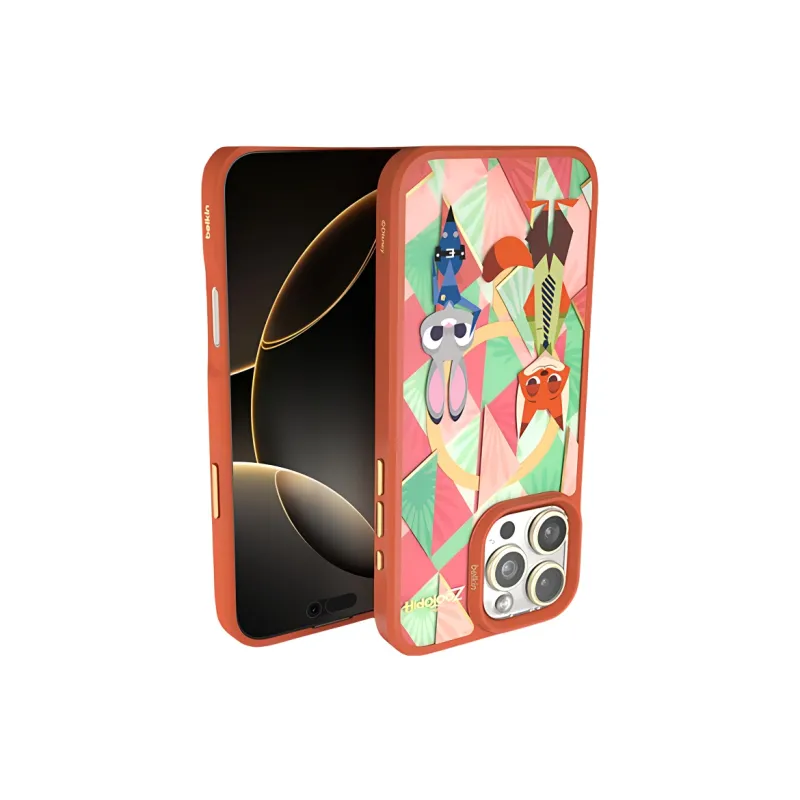 BELKIN TPU Material Zootopia Phone Cases Compatibility With IPhone 16 Collection Cartoon-2
