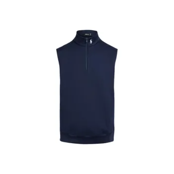 Ralph Lauren SS24 Vest Men's Elegant Dark Blue