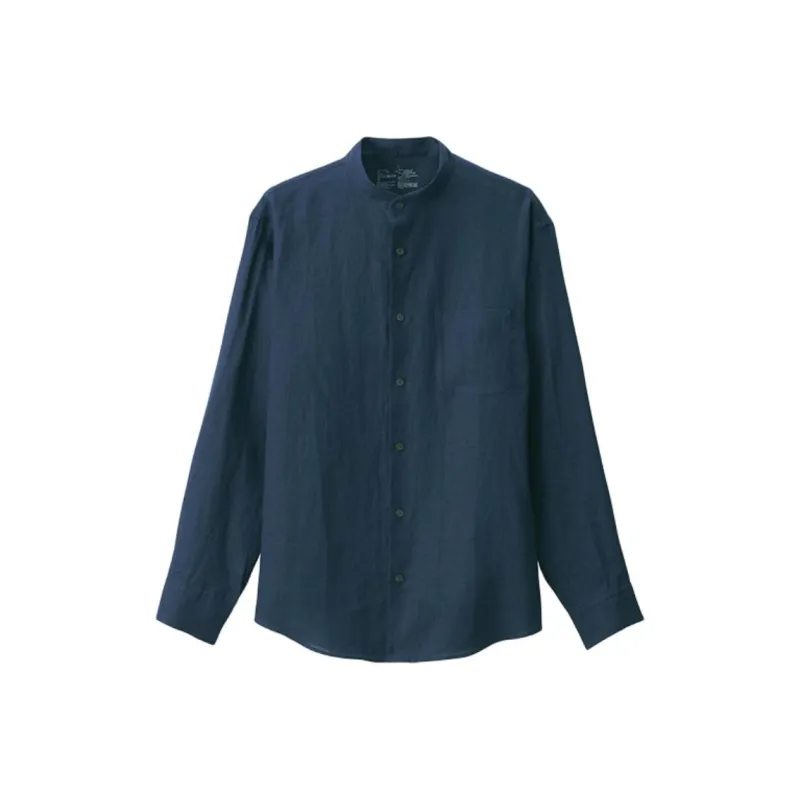 MUJI Hemp Collection Shirts Men-5