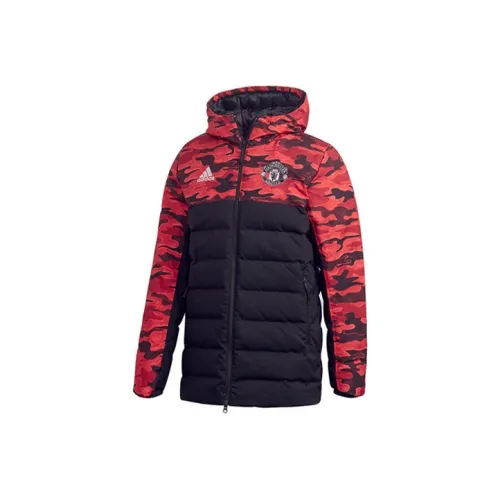 Adidas MANCHESTER UNITED THEATRE OF DREAMS Down Jackets Men Black Red