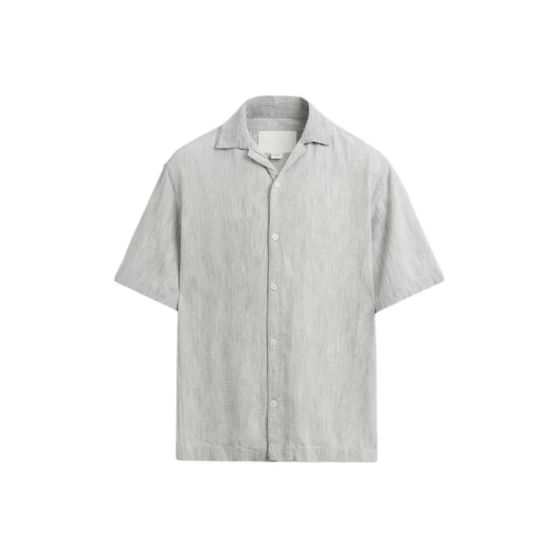 ZARA Shirts Men Gray-0