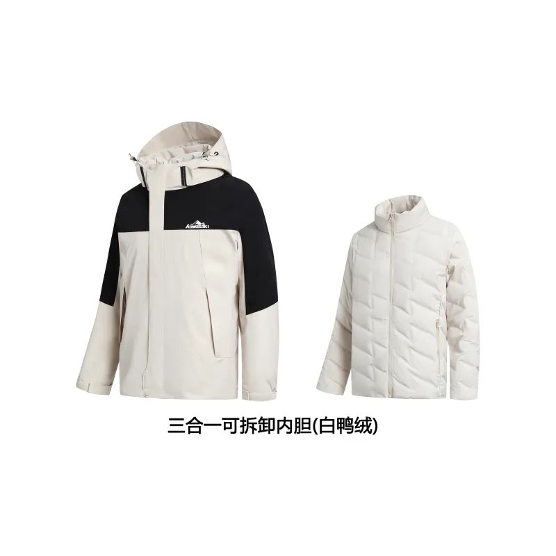 Kawasaki Waterproof And Windproof To Keep Warm Windbreaker Jacket Unisex-2