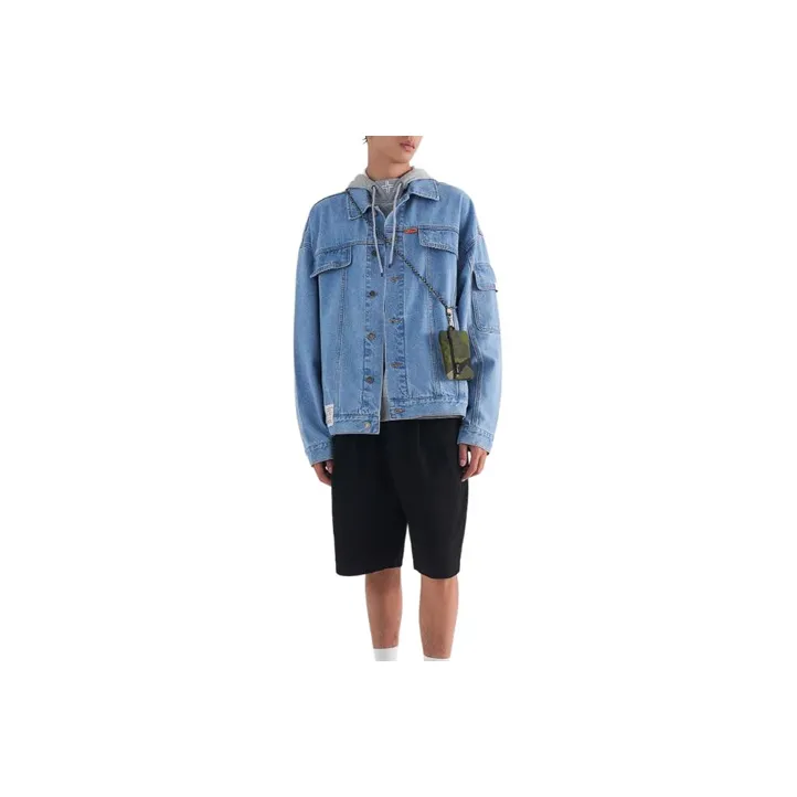 GOLDLION G+ Denim Jacket Men's Blue-0