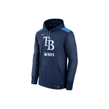 Nike Tampa Bay Rays Authentic Collection Men's Nike Therma Mlb Pullover Hoodie