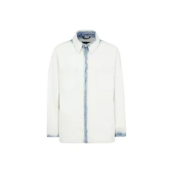 FENDI SS24 Denim Jacket Men's White