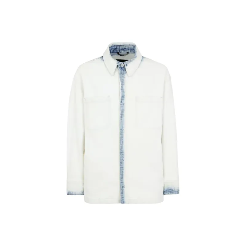 FENDI SS24 Denim Jacket Men's White-0