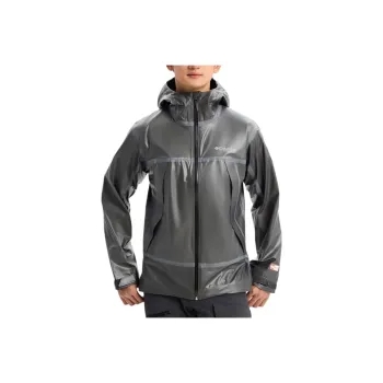 Columbia TITANIUM Water Resistant And Rainproof Windbreaker Jacket Unisex Gray