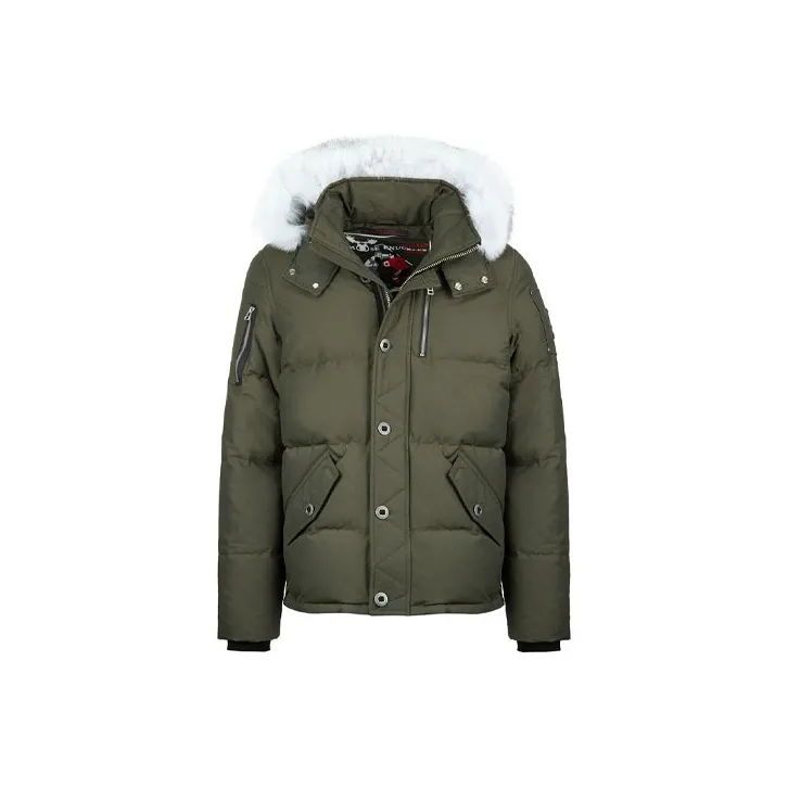 Moose Knuckles Down Jackets Men Army Green-0