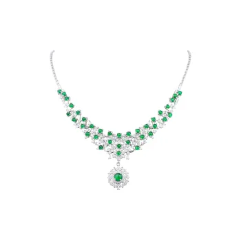 CUIYURIJI Ice Glutinous Jadeite Necklaces Women's