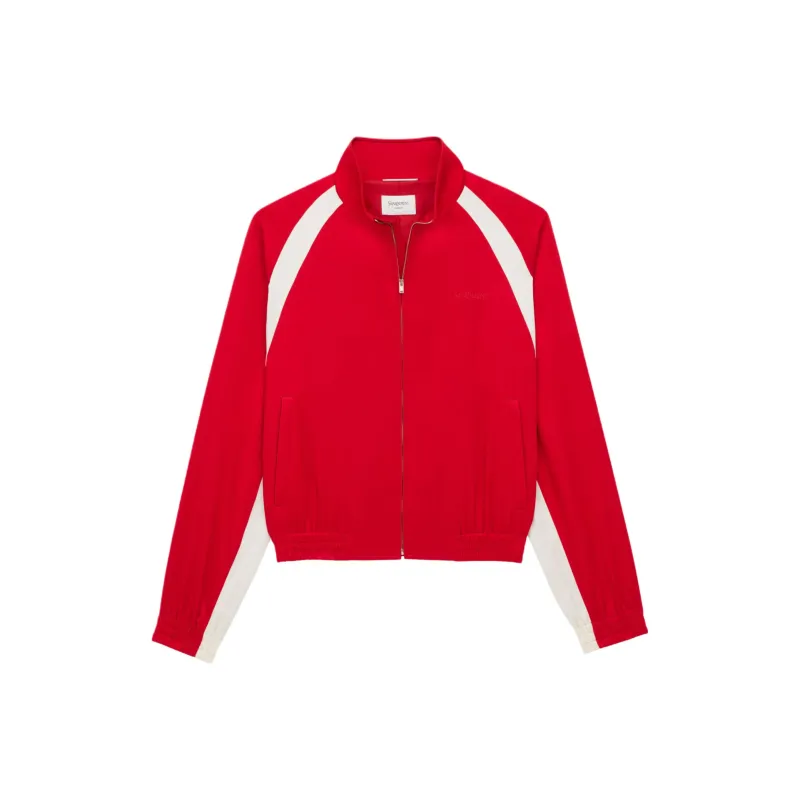 SAINT LAURENT Embroidered logo Sweatshirt-1