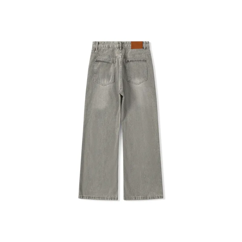 Michael Rock Jeans Unisex Gray-1
