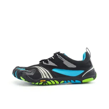Vibram Training Shoes Men Low Top Black/Blue/Green