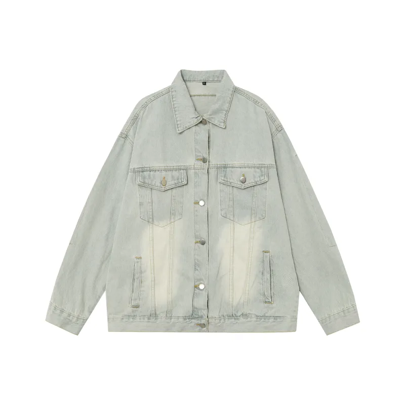Michael Rock Denim Jacket Unisex-0