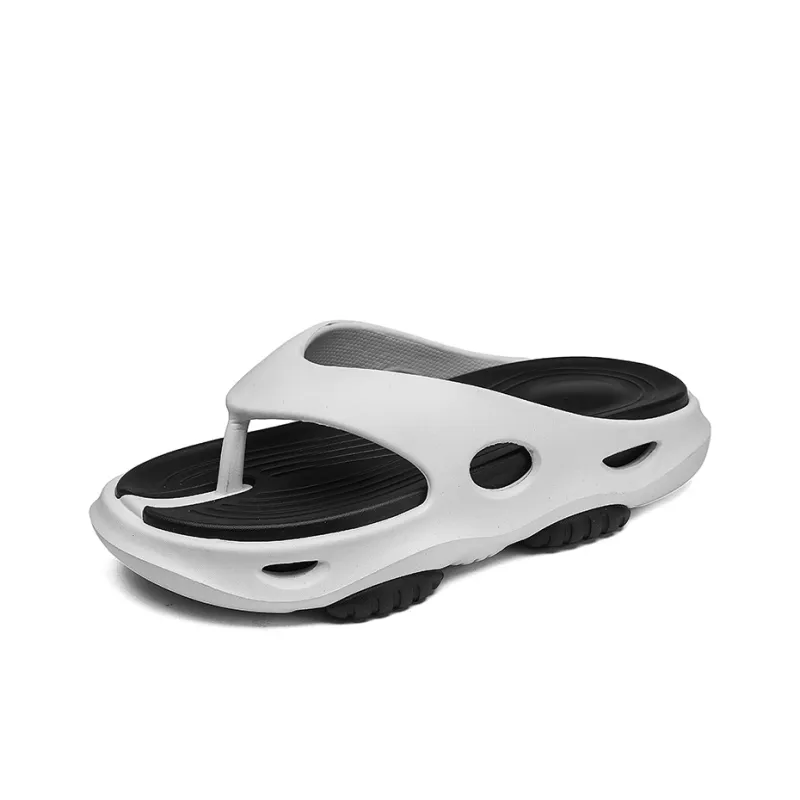 YUZHAOLIN EVA Odor Resistant Abrasion Resistant Slip Resistant Flip Flops Men's-1