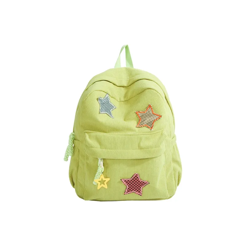 PAIBLOKS Fabric Backpack Large Size Women's Multicolor-7