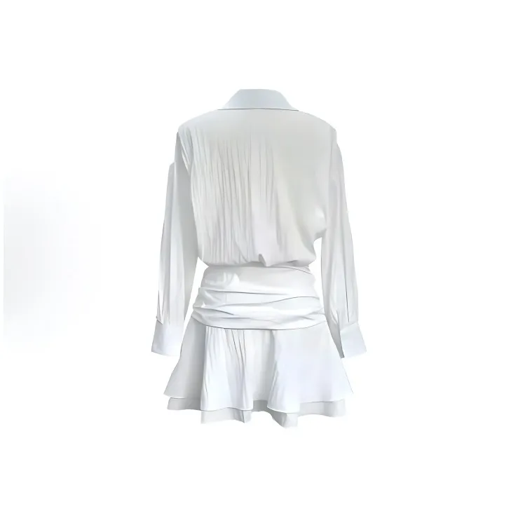 DOSOHEB Long Sleeved Dress Women's-1