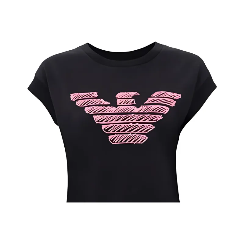 EMPORIO ARMANI T Shirts Women's Black-2